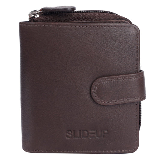 Snappy Leather Wallet SLIDEUP BAGS