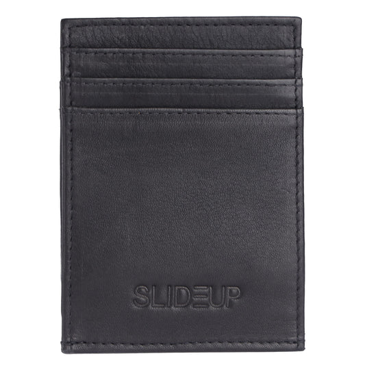 Pine Leather Card case SLIDEUP BAGS