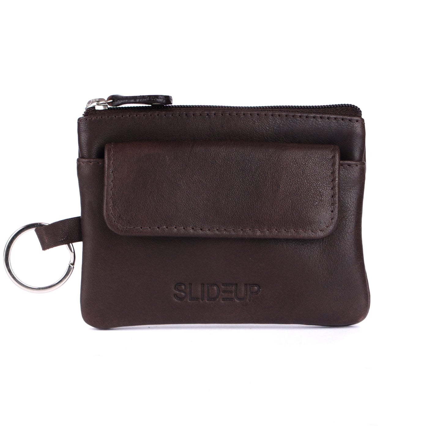 Minikin Leather Key pouch SLIDEUP BAGS