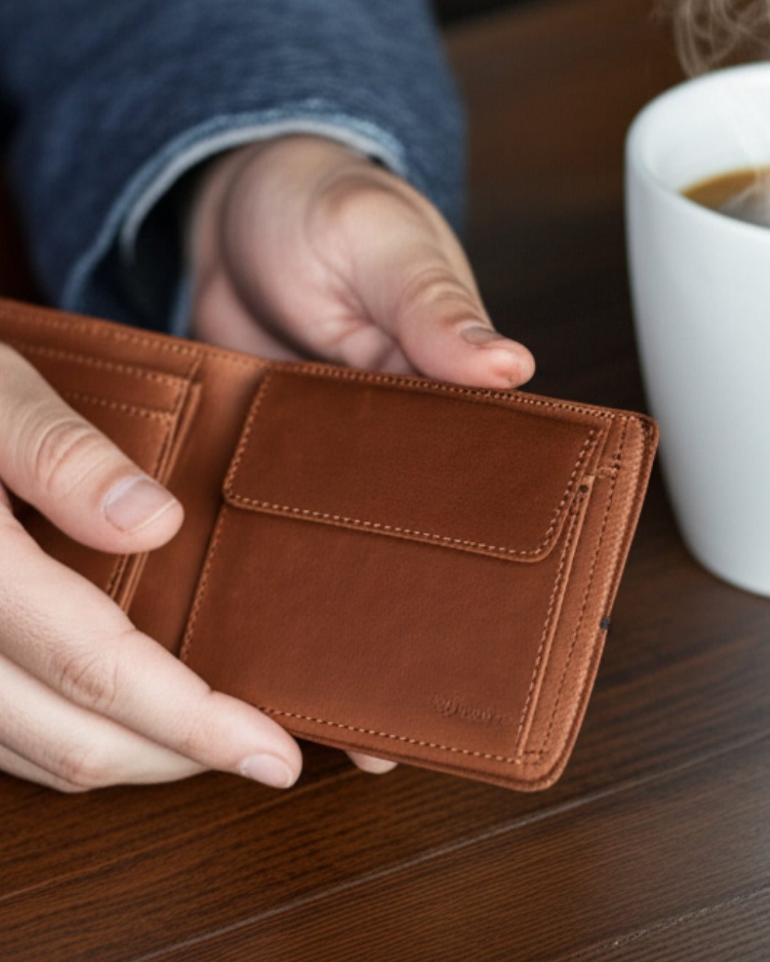 Pure Soft Leather Wallets for Men – Classic, Durable, Stylish & Functional