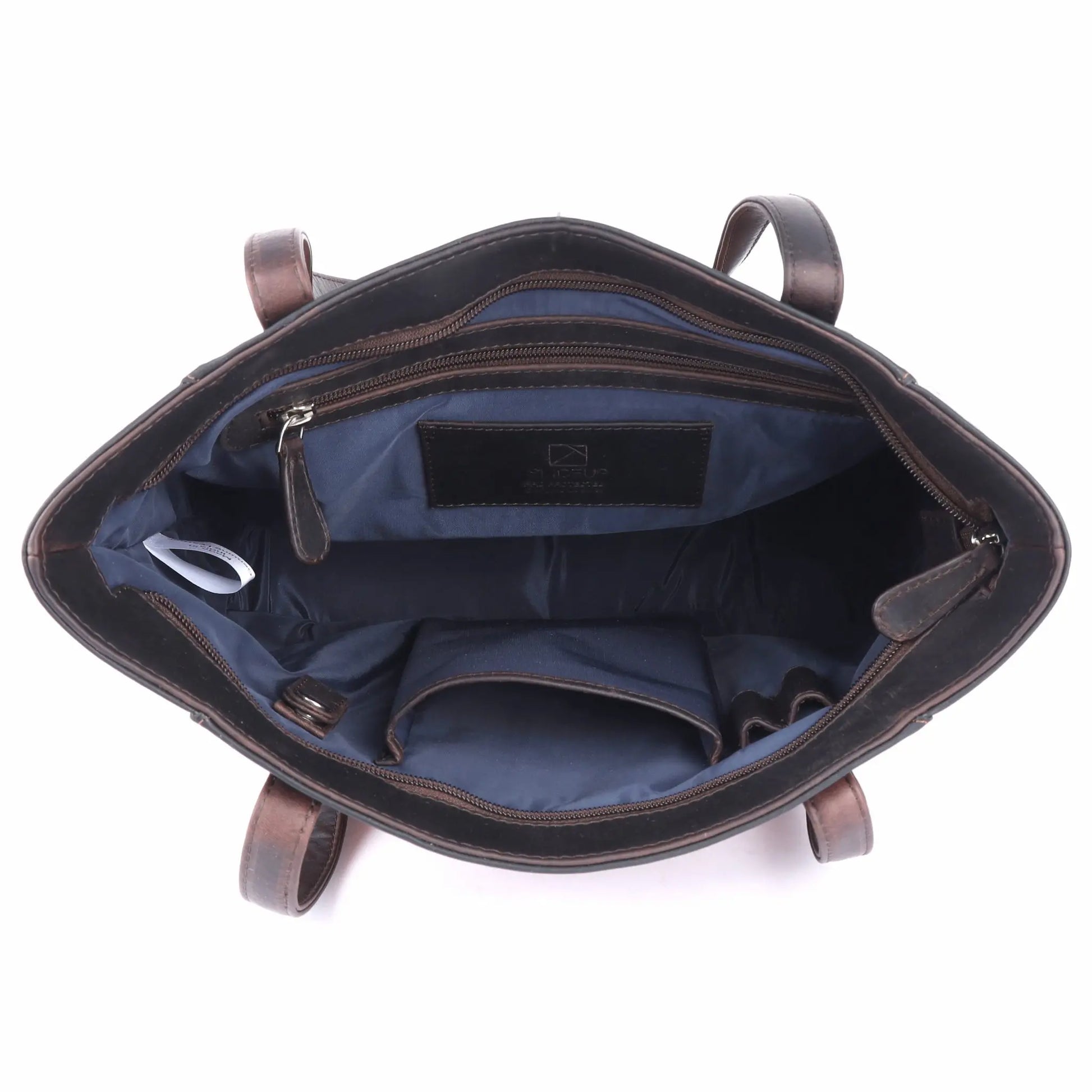 Chirpy Leather Tote Bag for Women SLIDEUP BAGS