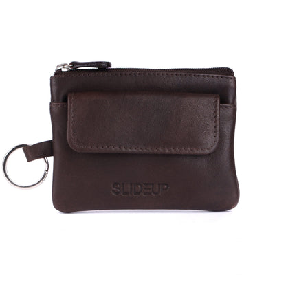 Minikin Leather Key pouch SLIDEUP BAGS