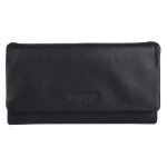 Upbeat leather wallet